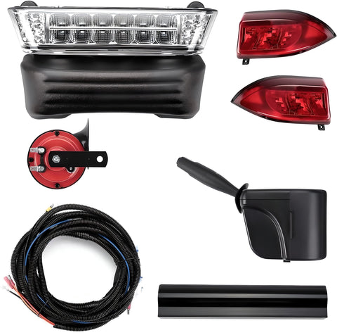 FULL LED Deluxe Light Kit for Club Car Precedent 12v-48v 2004+